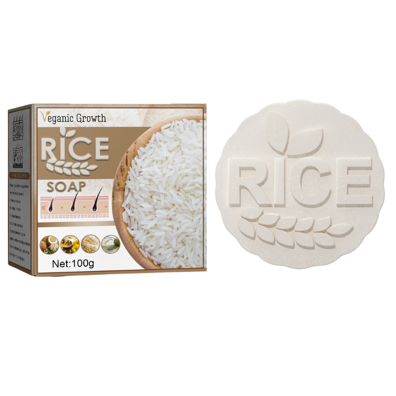 Veganic Growth™ Rice Soap