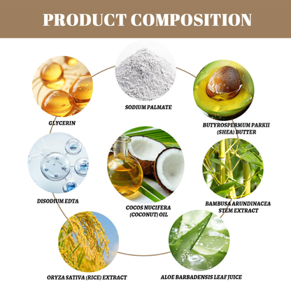 Veganic Growth™ Rice Soap